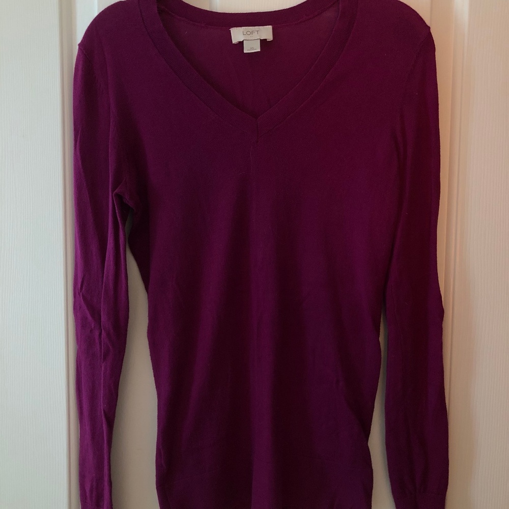 Purple Sweater